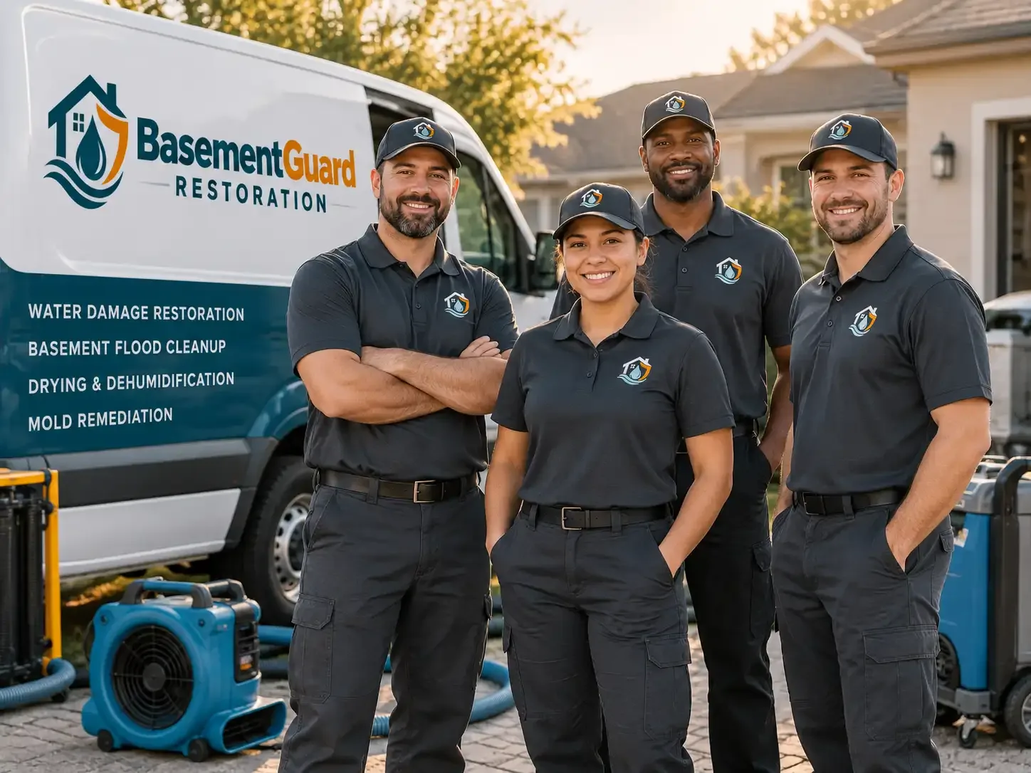 Basement Water Damage Restoration company in Davis City, IA